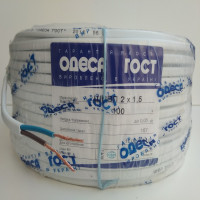 Провод медный ШВВП 2×1.5 Одесса Гост